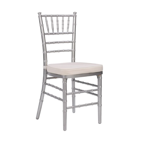 Silla plástica durable del banquete de Chivari de la resina clara para el banquete de boda de los acontecimientos (ZG50-001)