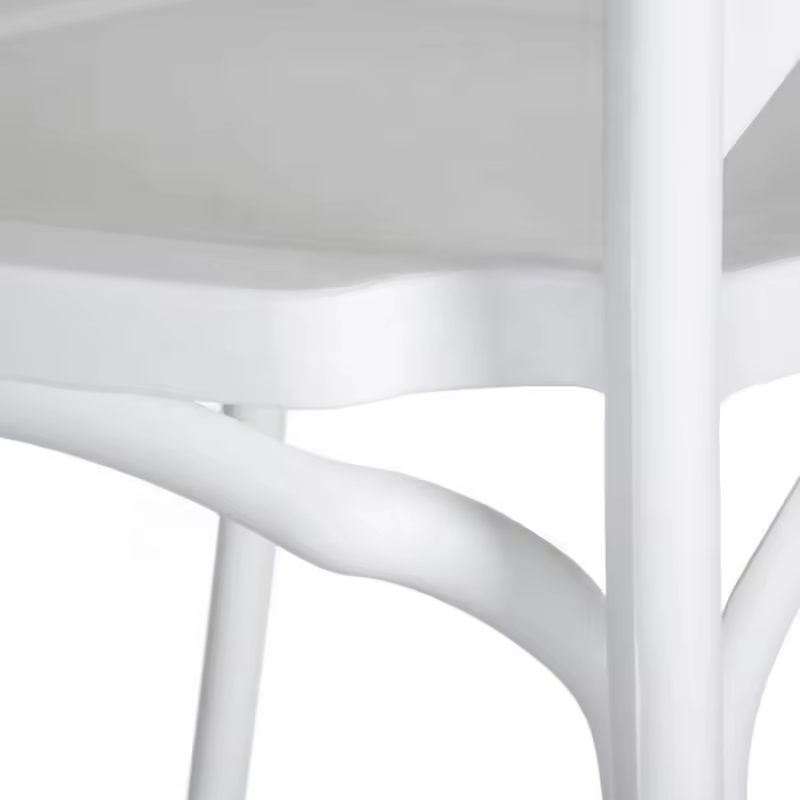 Silla de comedor apilable al por mayor barata, silla para banquetes con respaldo cruzado de resina (ZG50-010)